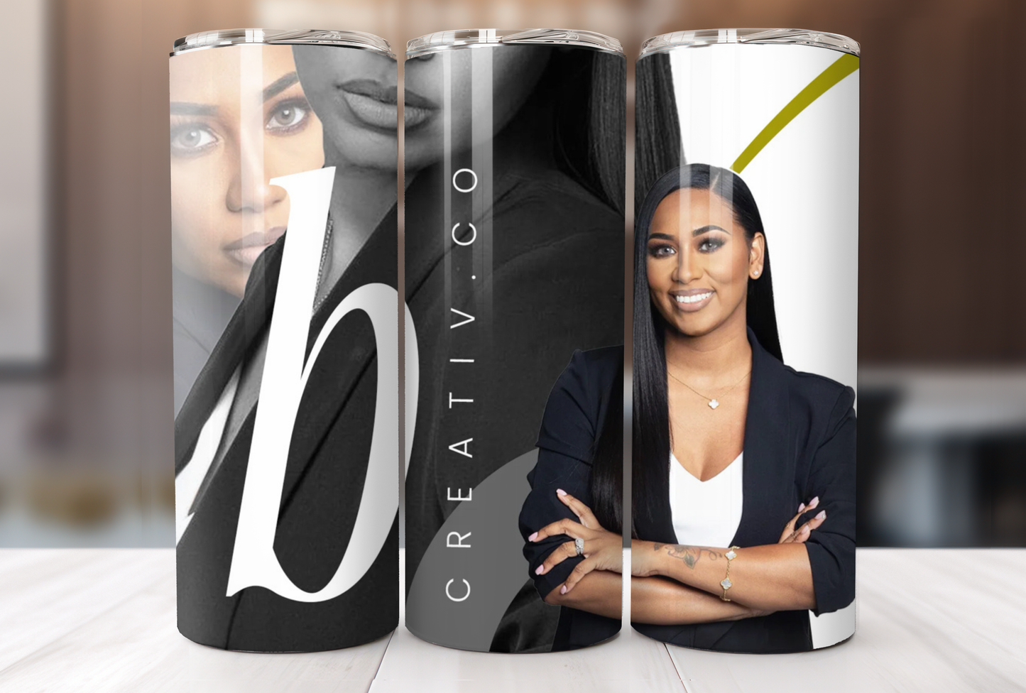 Custom FULL WRAP BUSINESS Tumbler