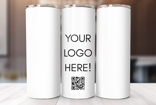 Custom BUSINESS LOGO Tumbler (LOGO ONLY)